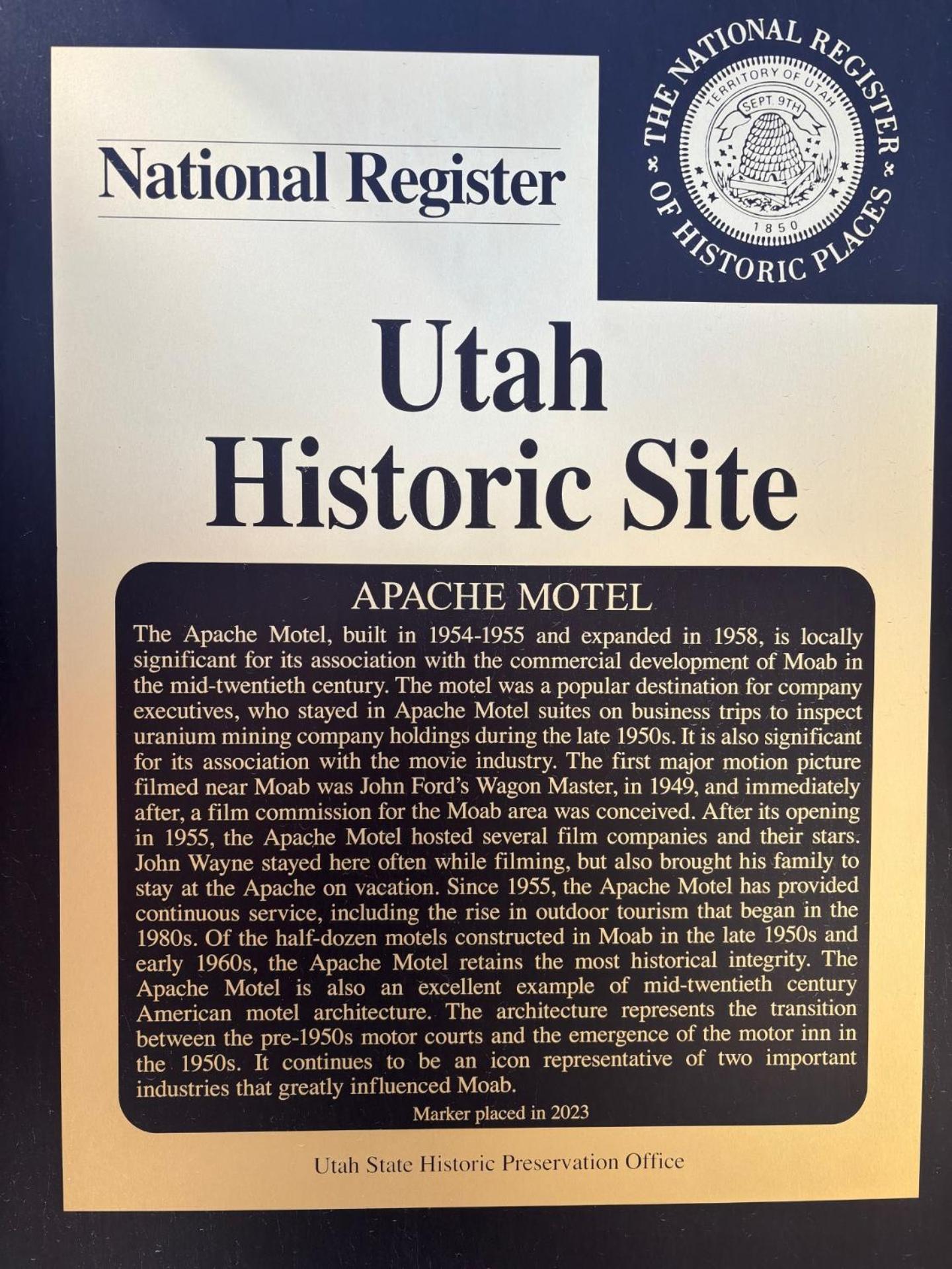 Apache Motel Moab Exterior foto